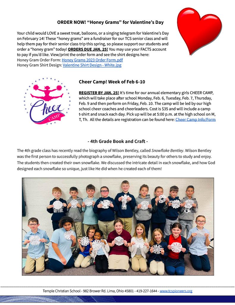 Newsletter - week of Jan. 131024_2