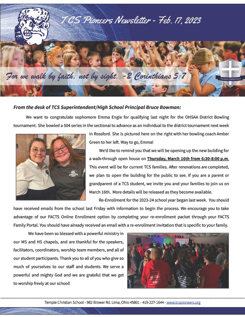 TCS Newsletter - week of Feb. 171024_1